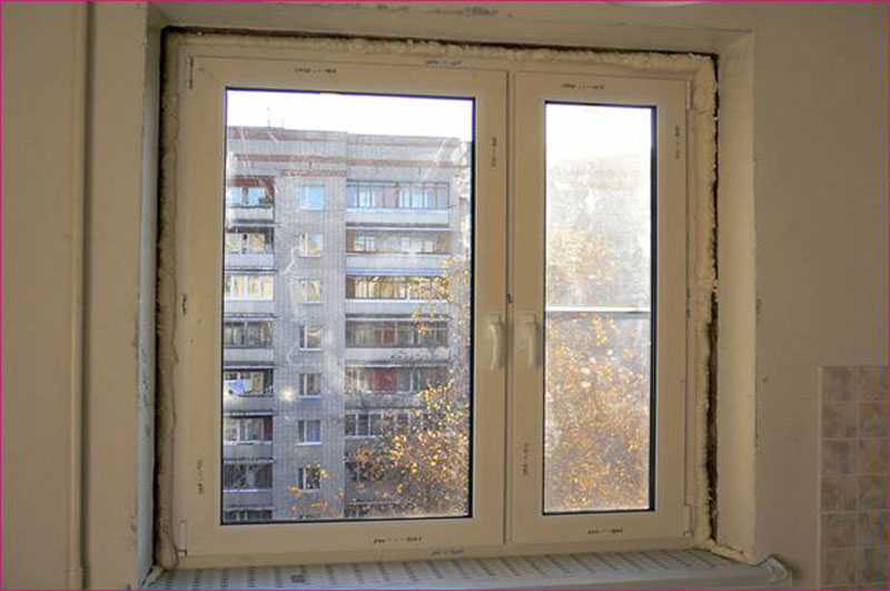 Пластиковые откосы